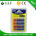 GLE alta qualidade OEM ODM 4800 mah 1.2 v ni-mh bateria aa bateria recarregável